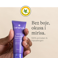 HPA® lanolin krema za ispucale i bolne bradavice