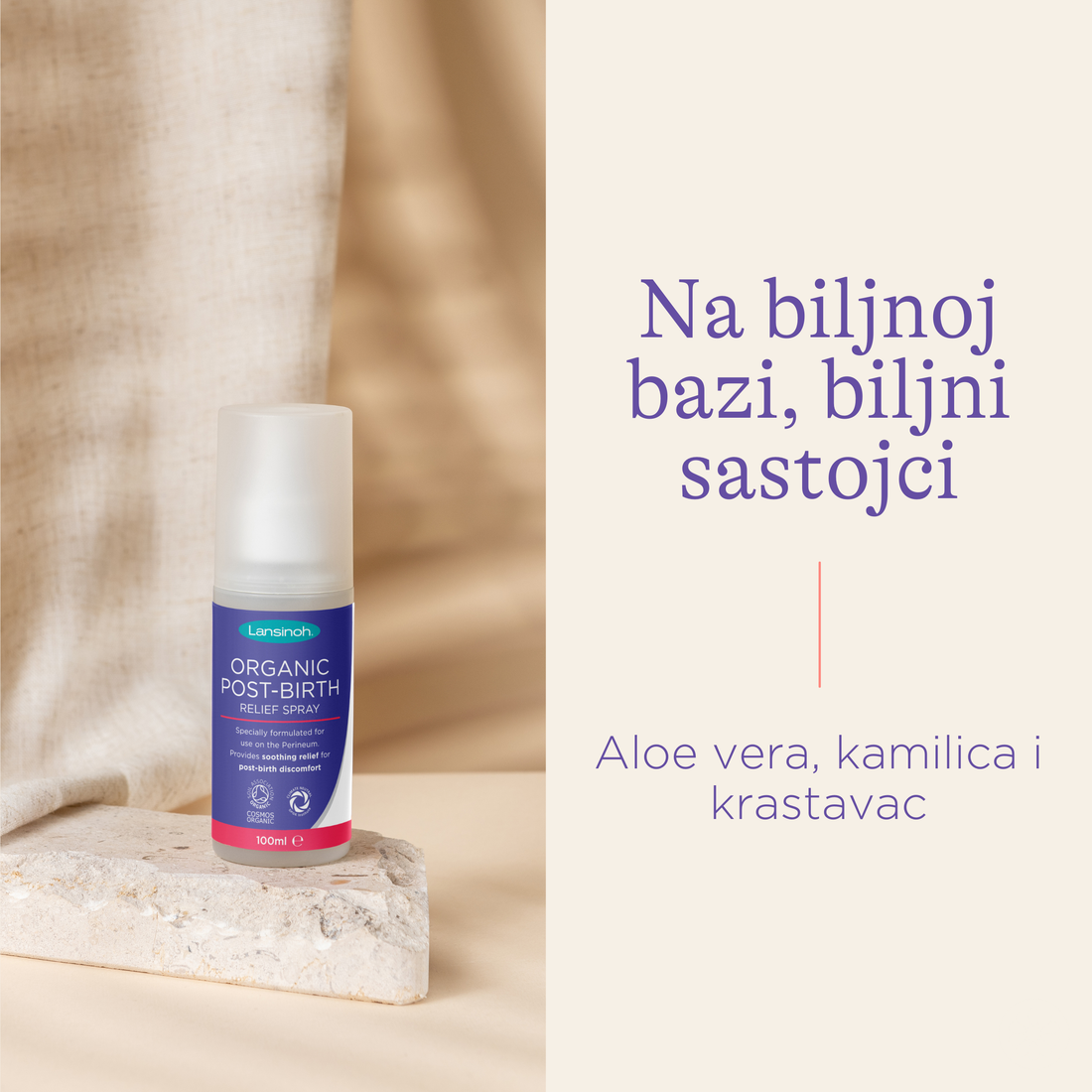 Organski sprej za oporavak nakon poroda
