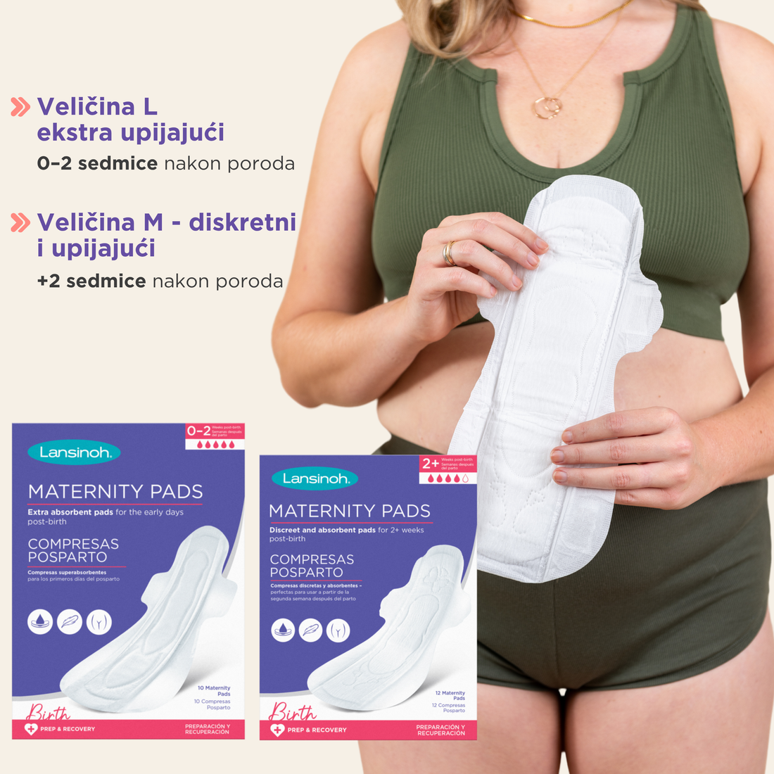 Higijenski ulošci za porodilje