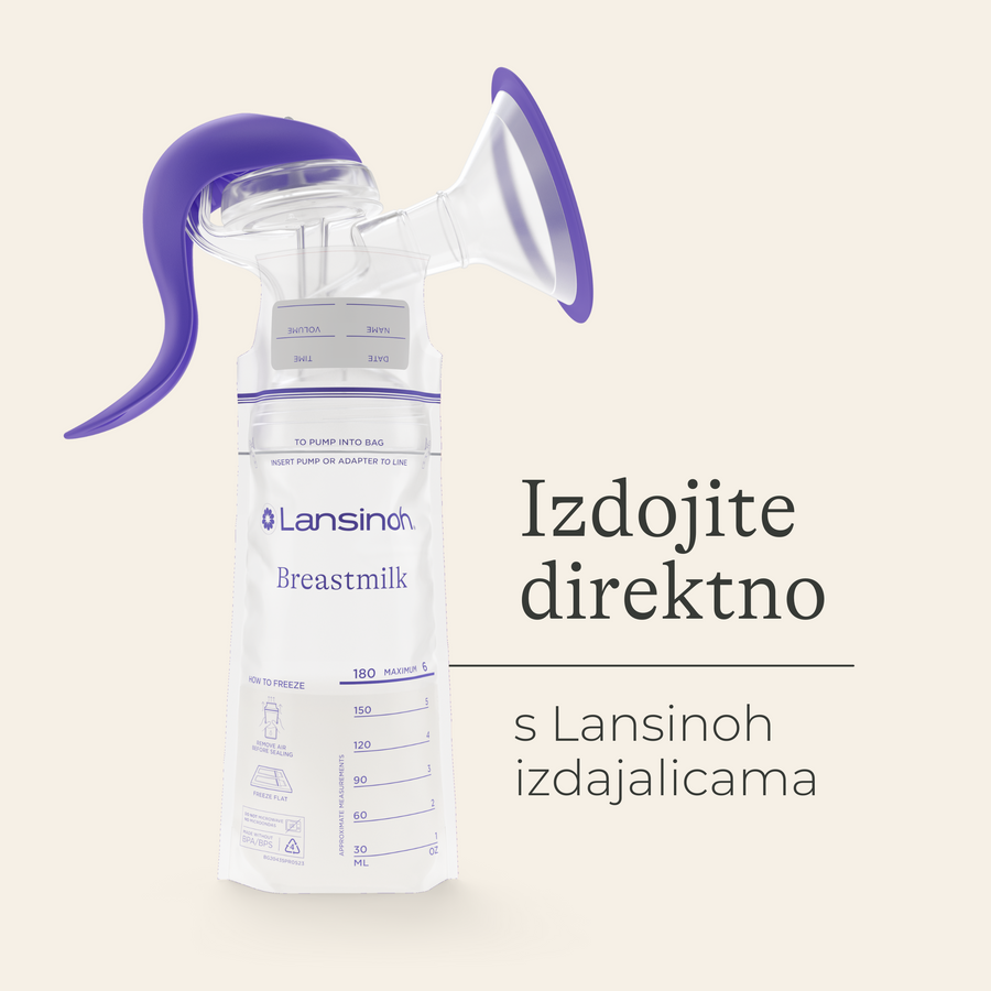 Vrećice za pohranu izdojenog mlijeka