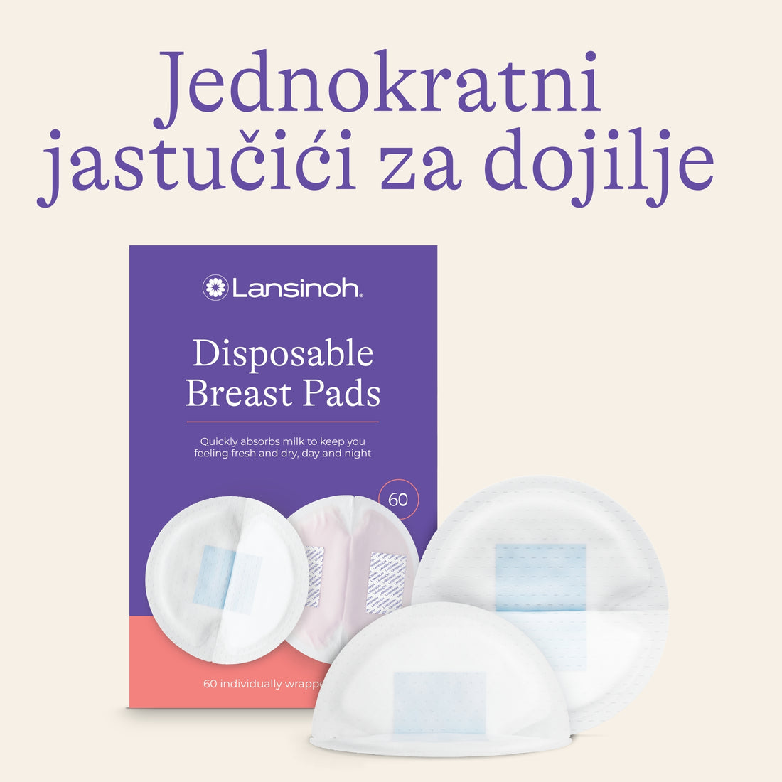 Jednokratni jastučići za dojilje s Blue Lock™ jezgrom